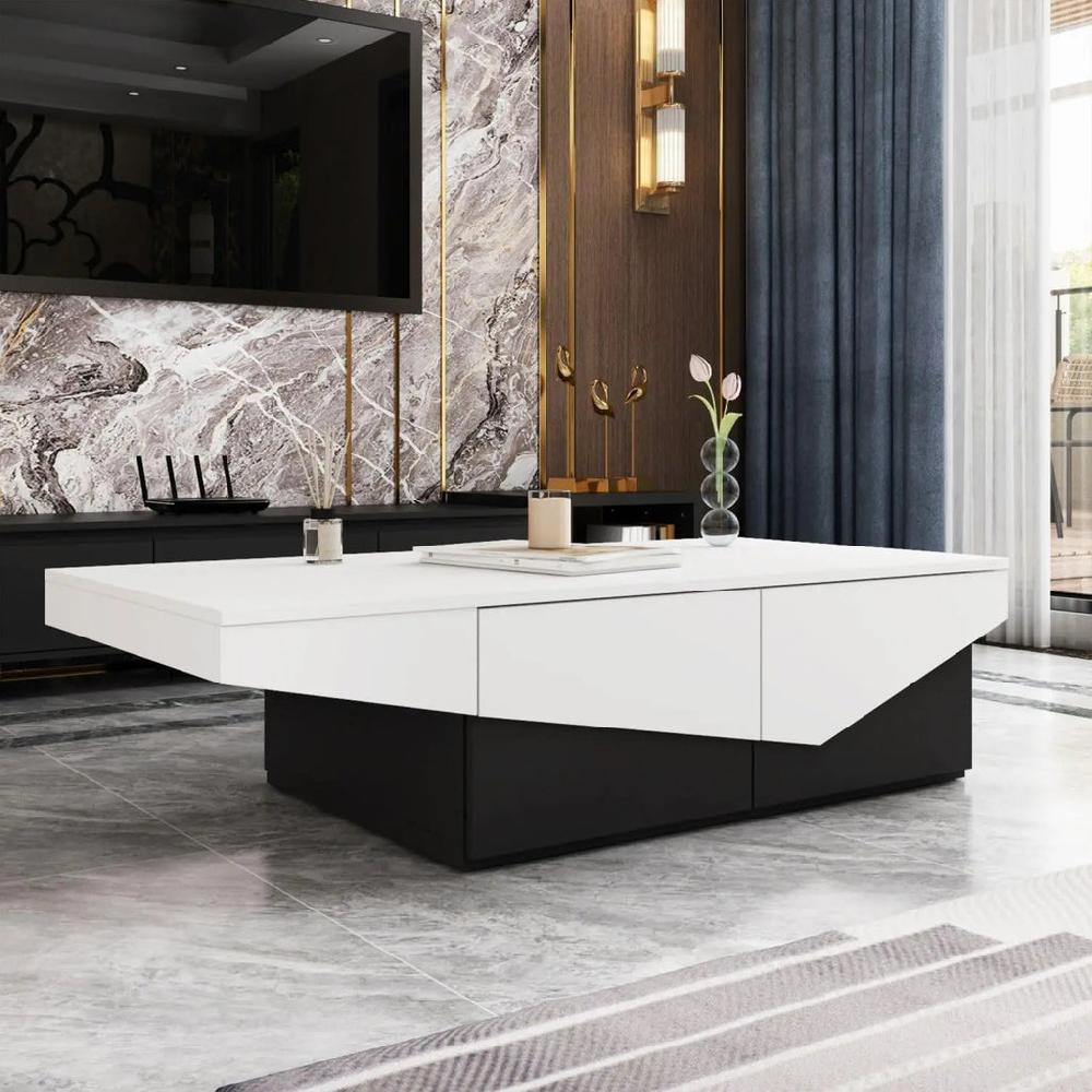 Lixra Modern Functional Modern Art Coffee Table