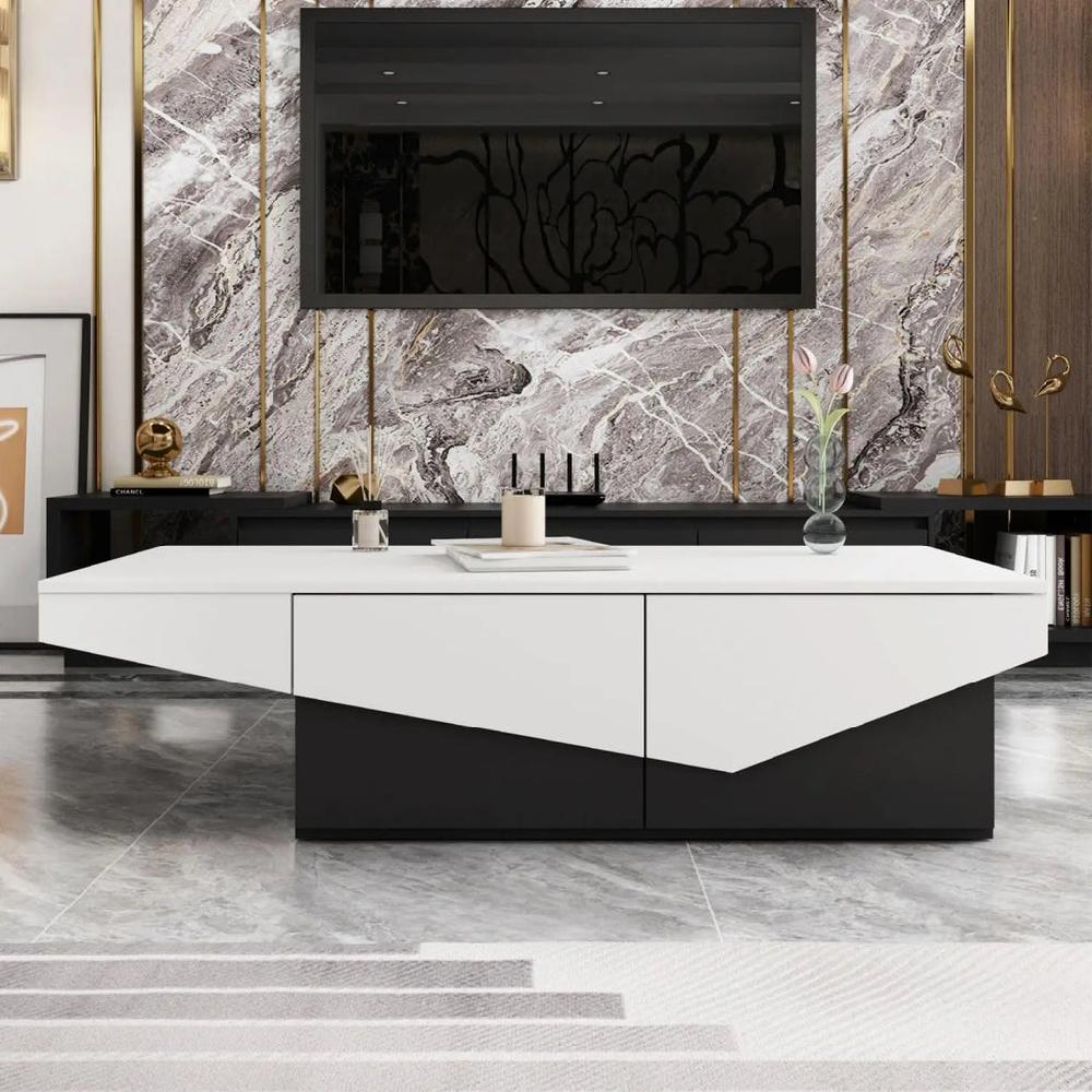 lixra Modern Functional Modern Art Coffee Table