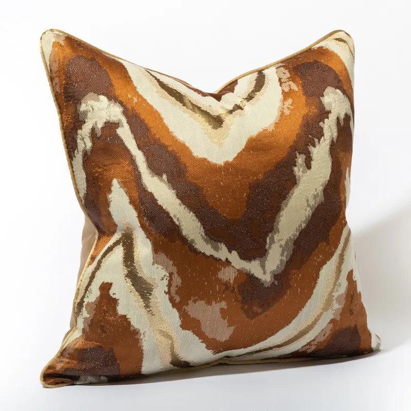 Lixra Modern Glossy Colorful Pillow Cover