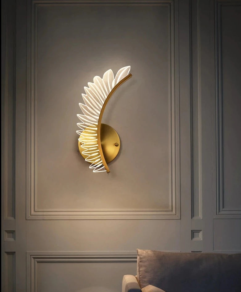 Lixra Modern Gold Designer Wall Lights