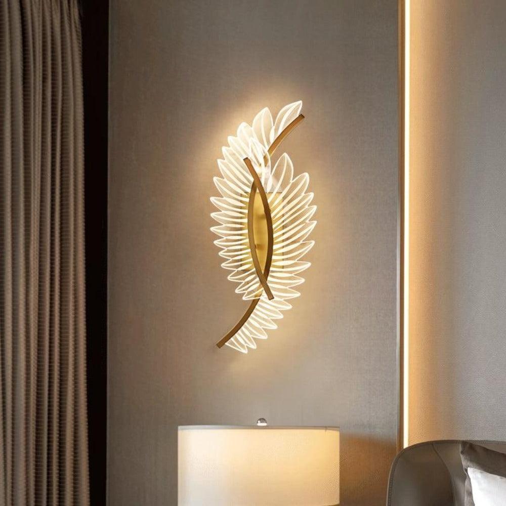 Lixra Modern Gold Designer Wall Lights