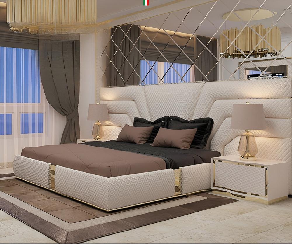 Lixra Modern High-End Luxurious Leather Bed