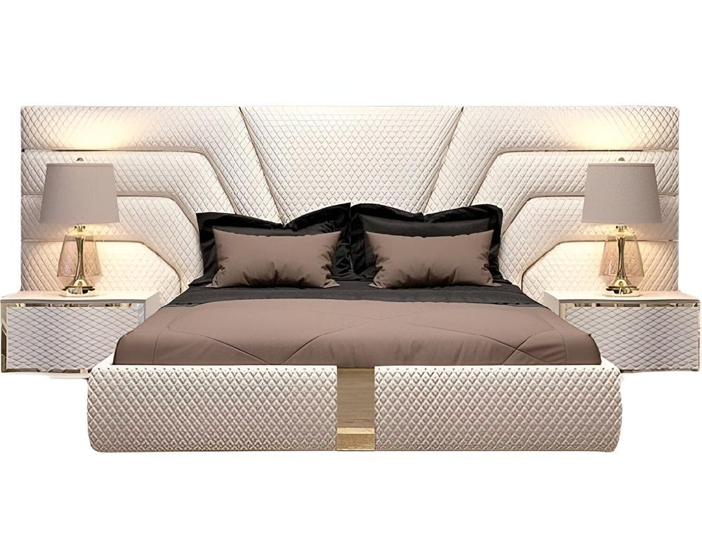 lixra Modern High-End Luxurious Leather Bed
