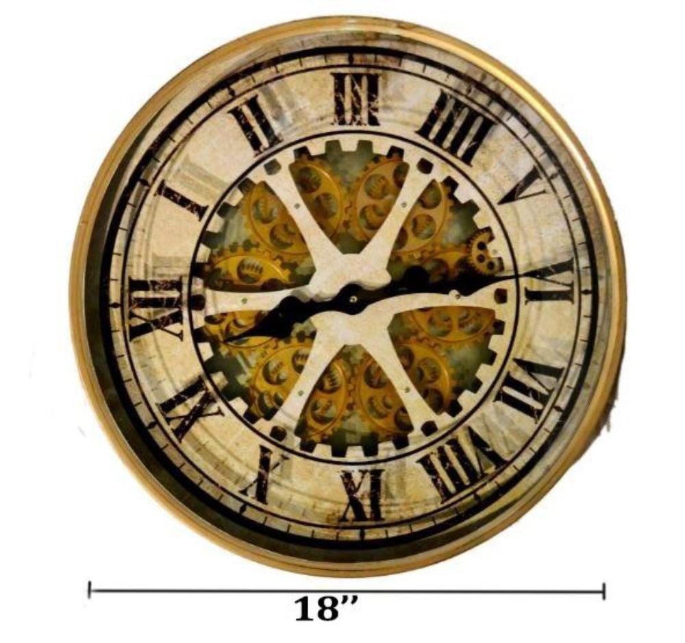 Lixra Modern Iconic Vintage Style Wall-Clock