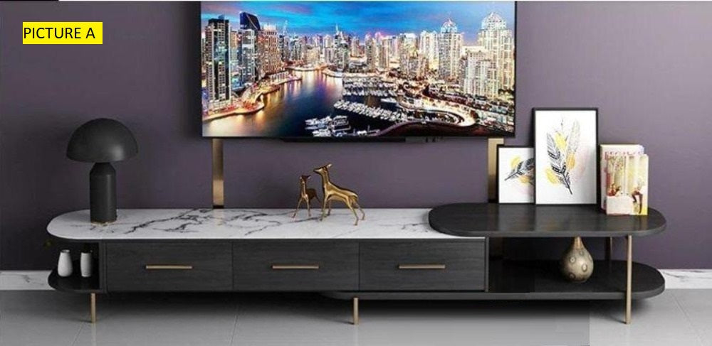 Lixra Modern Indoor Style Wooden TV Stand
