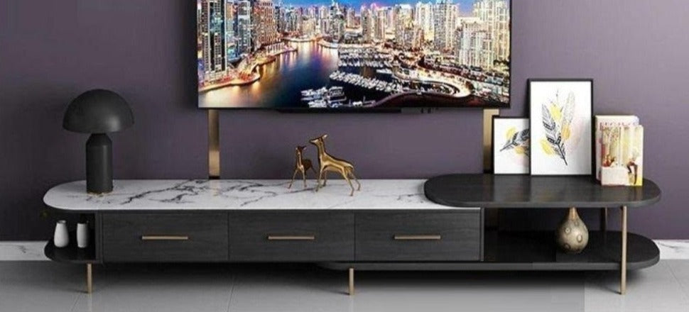 lixra Modern Indoor Style Wooden TV Stand