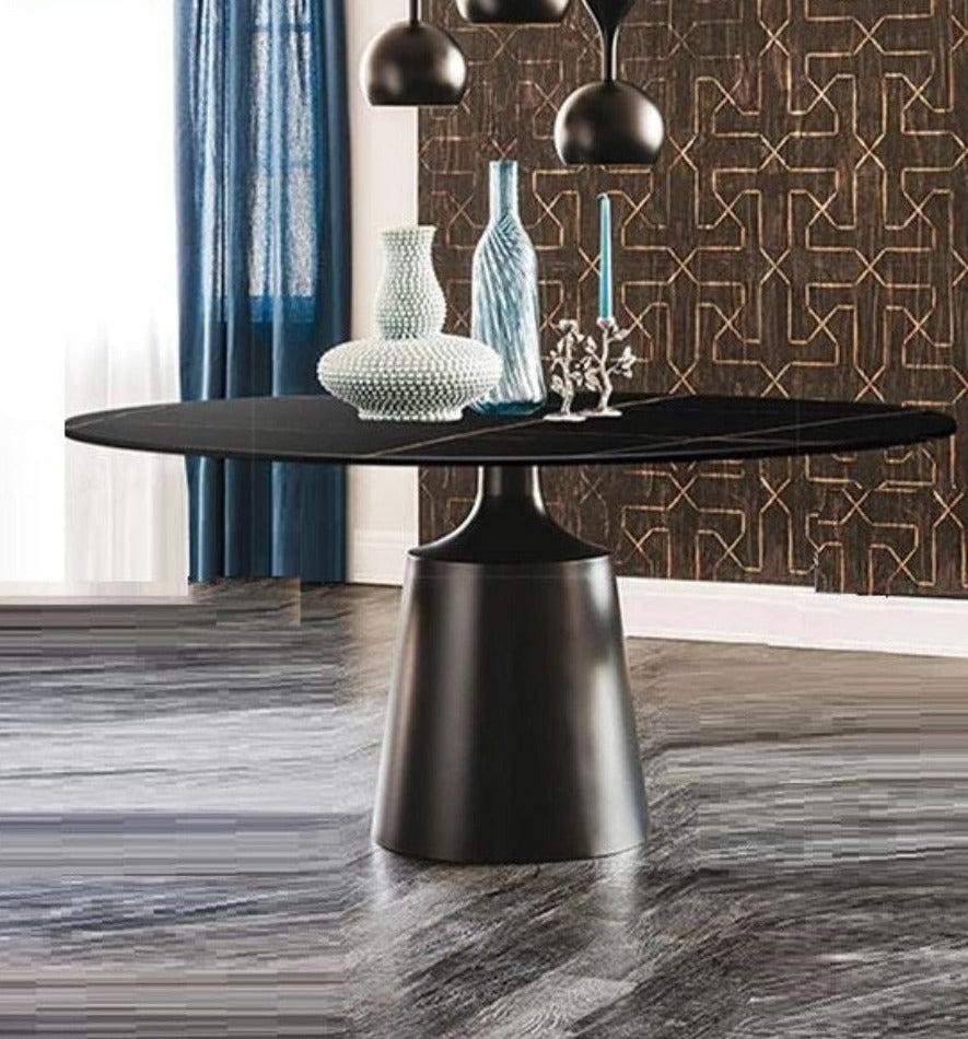 lixra Modern Inventive Marble-Top Dining Table