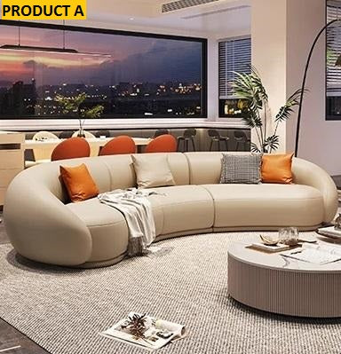 Lixra Modern Leather Couch For Ultimate Comfort