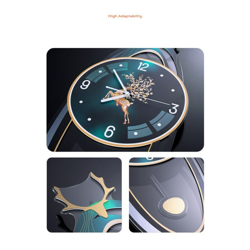 Lixra Modern Light Luxurious Wall Clock