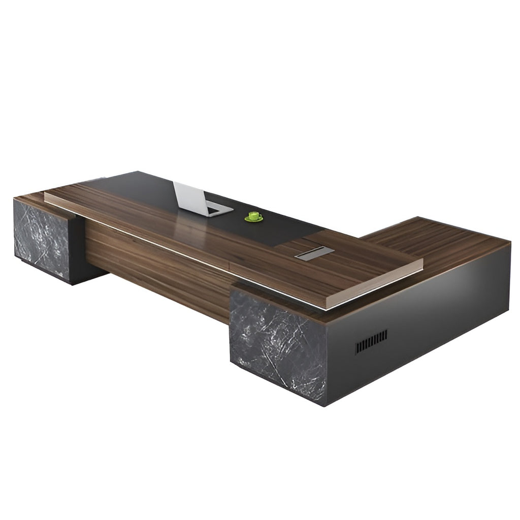Lixra Modern Look L-Shaped Computer Desk