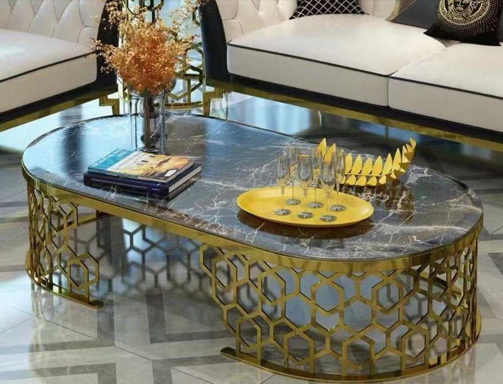 Lixra Modern Look Marble Coffee Table