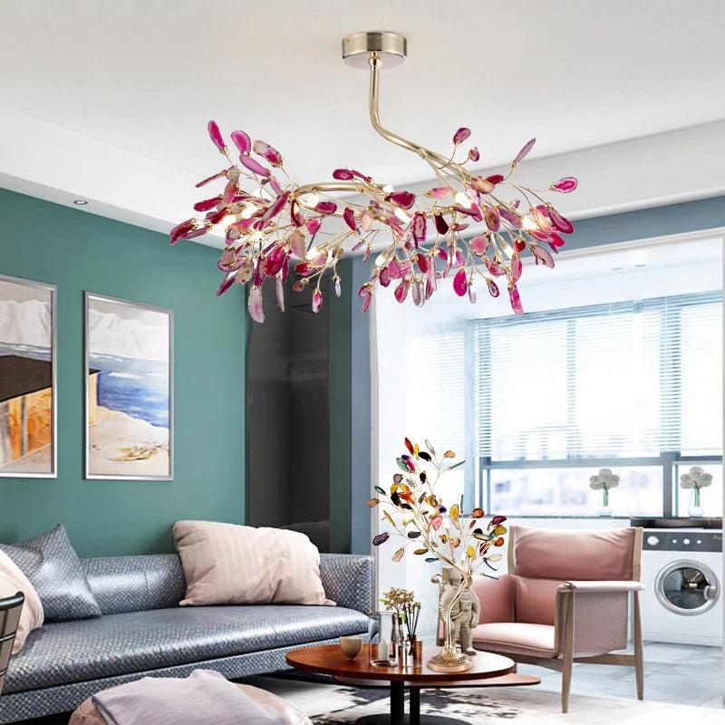 lixra Modern Luxurious Multicolored Pendant Light