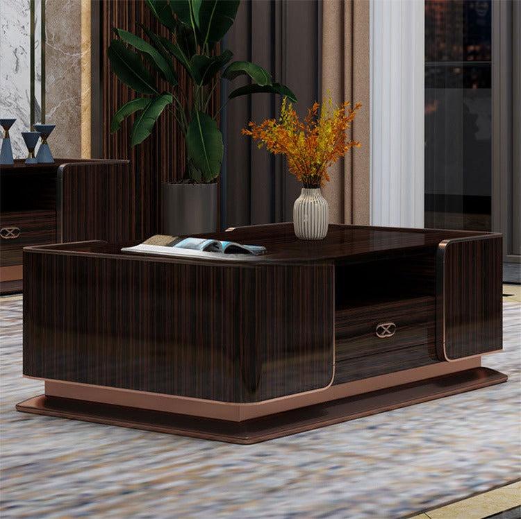 Lixra Modern Luxury TV Stand Set