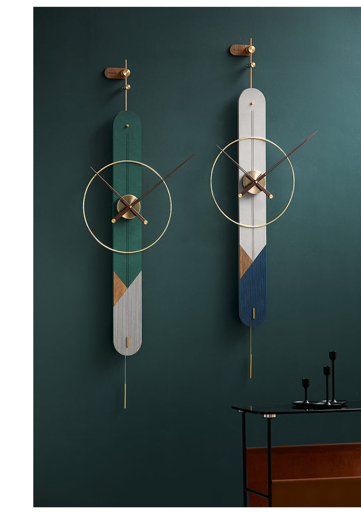 Lixra Modern Luxury Wooden Wall Clock