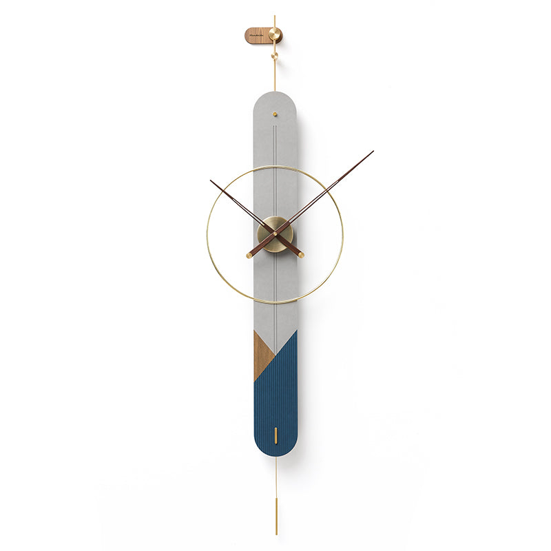 lixra Modern Luxury Wooden Wall Clock