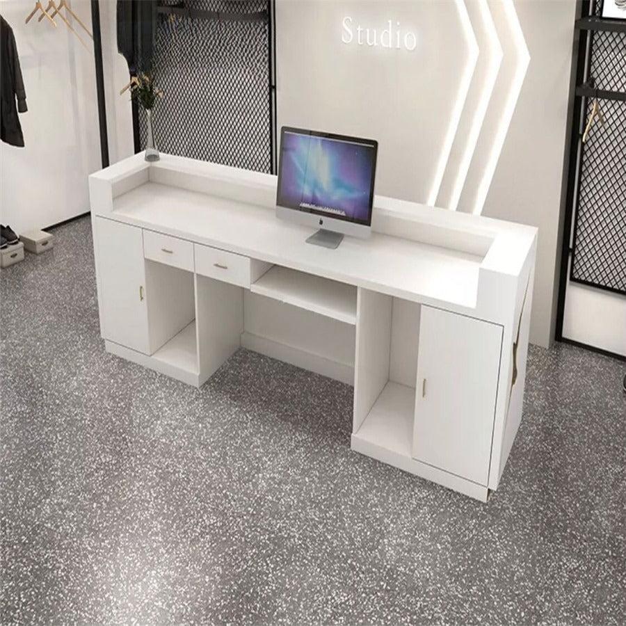 Lixra Modern Minimalist Office Reception Desk