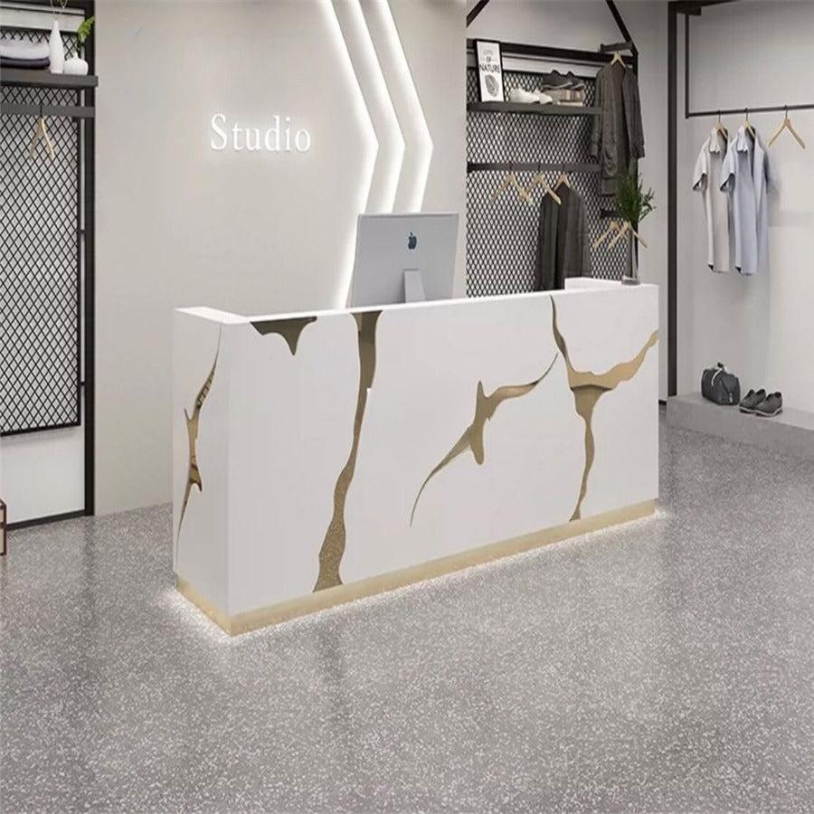 lixra Modern Minimalist Office Reception Desk