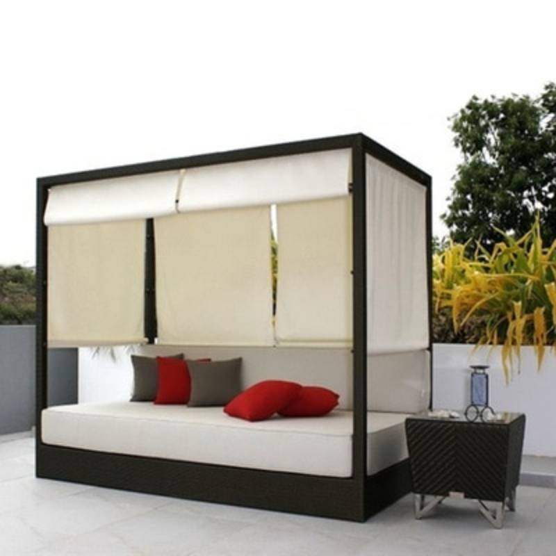 Lixra Modern Minimalist Rattan Outdoor Sofa