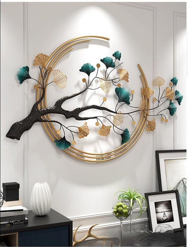 Lixra Modern Multicolored Metal Wall Decor