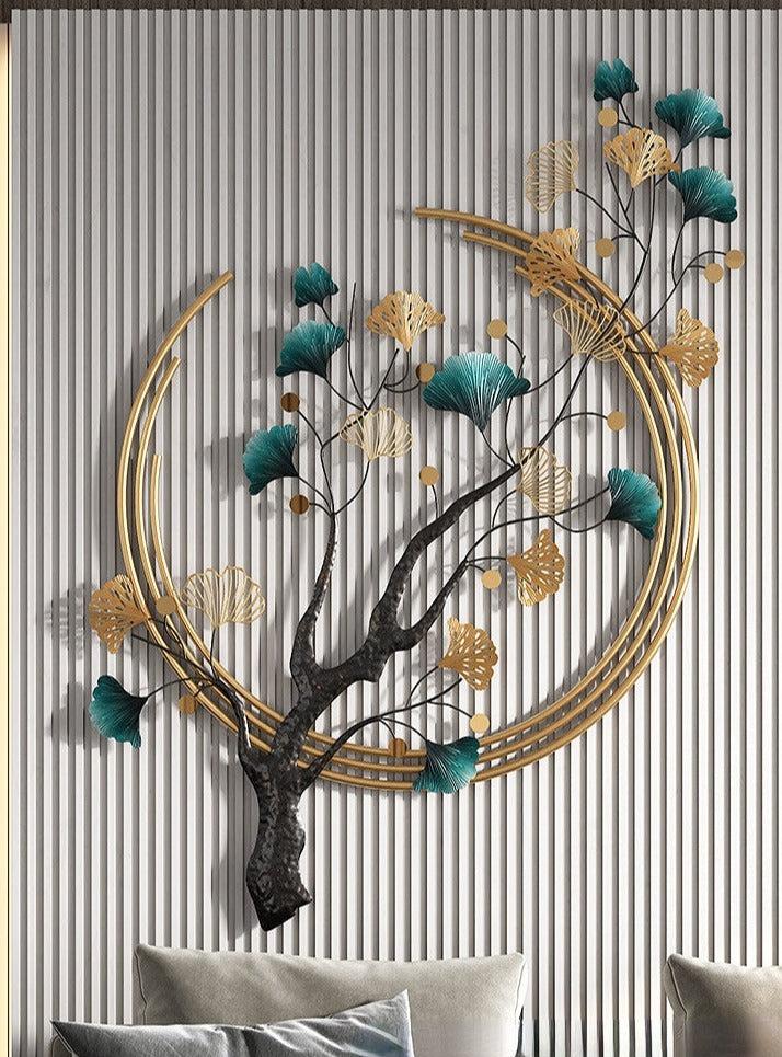 Lixra Modern Multicolored Metal Wall Decor