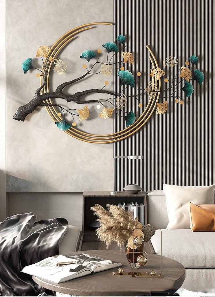 lixra Modern Multicolored Metal Wall Decor