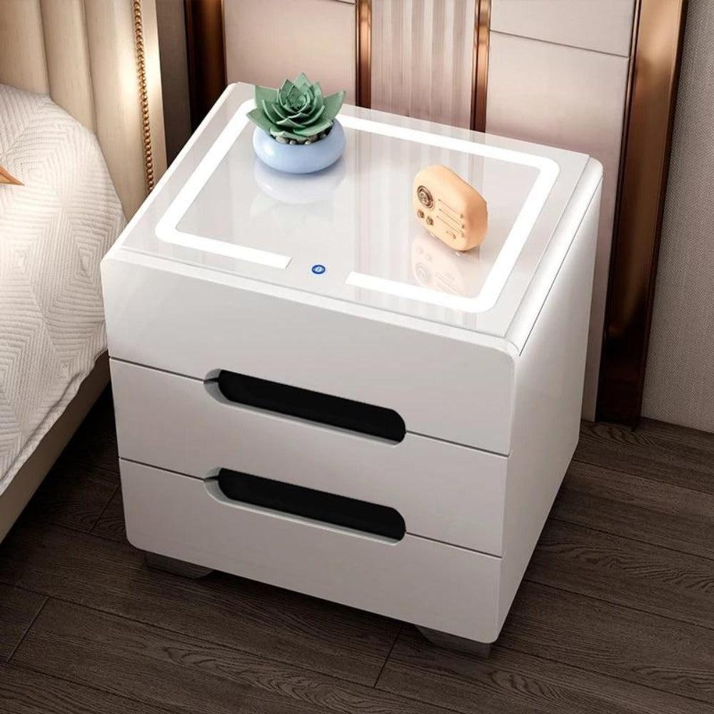 Lixra Modern Multifunctional Side Table With LED