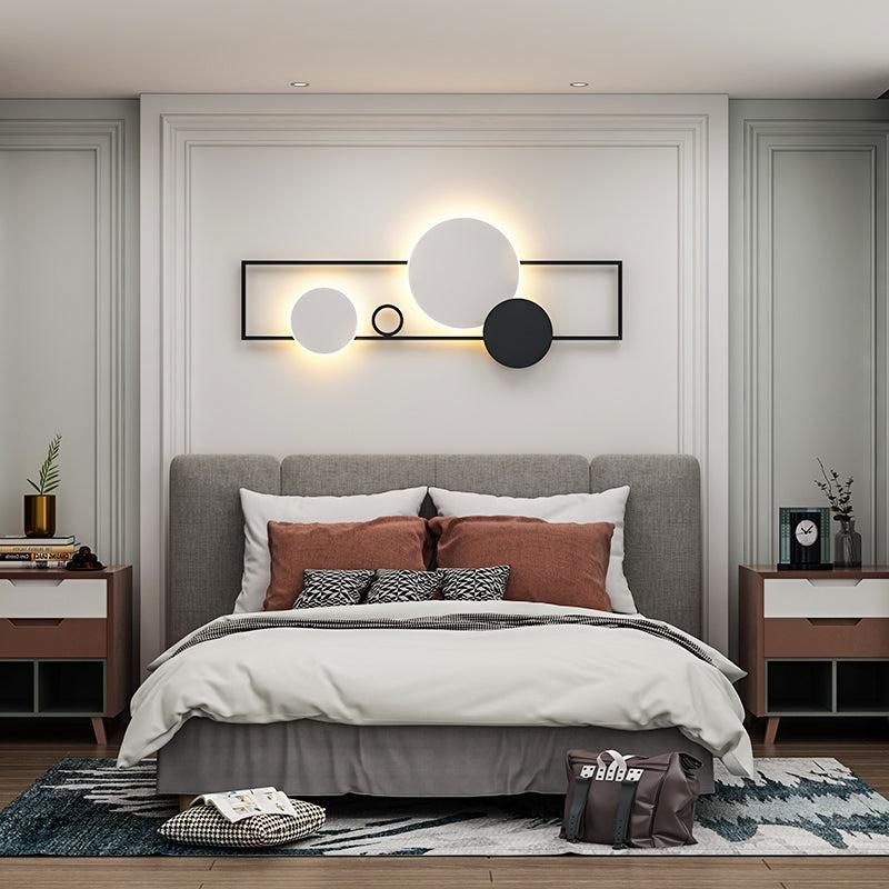 Lixra Modern Nordic Style Metallic Wall-Sconce