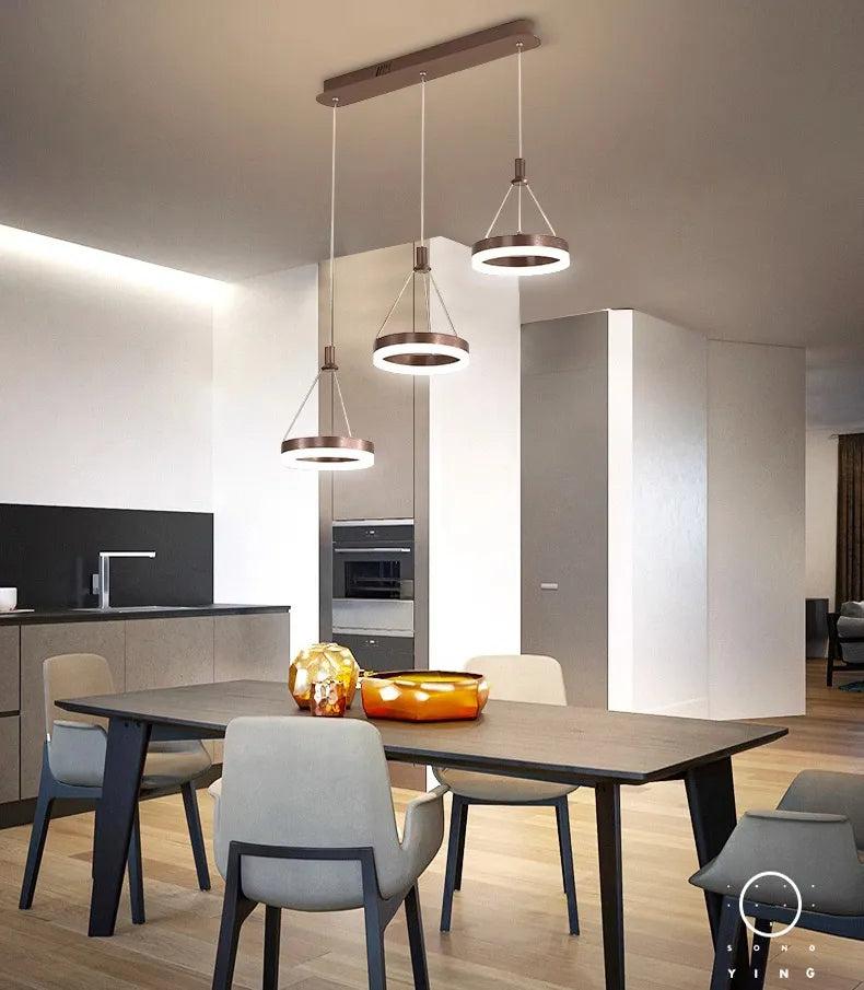 Lixra Modern Remote-Controlled Pendant Light