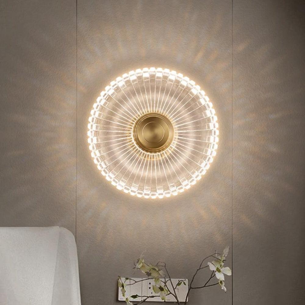 Lixra Modern Round Aesthetic Wall Lamp