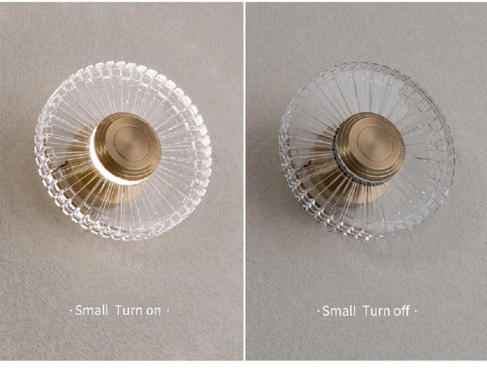 Lixra Modern Round Aesthetic Wall Lamp