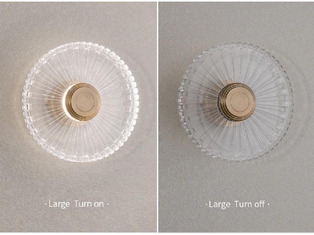 Lixra Modern Round Aesthetic Wall Lamp