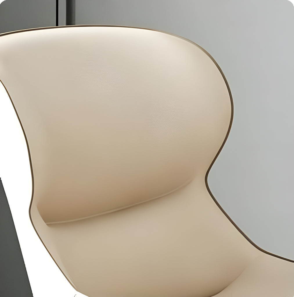 Lixra Modern Set Of 4 Leather Dining Chairs