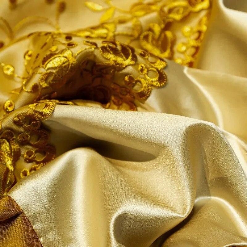 Lixra Modern Silk Elegance Bedding Set