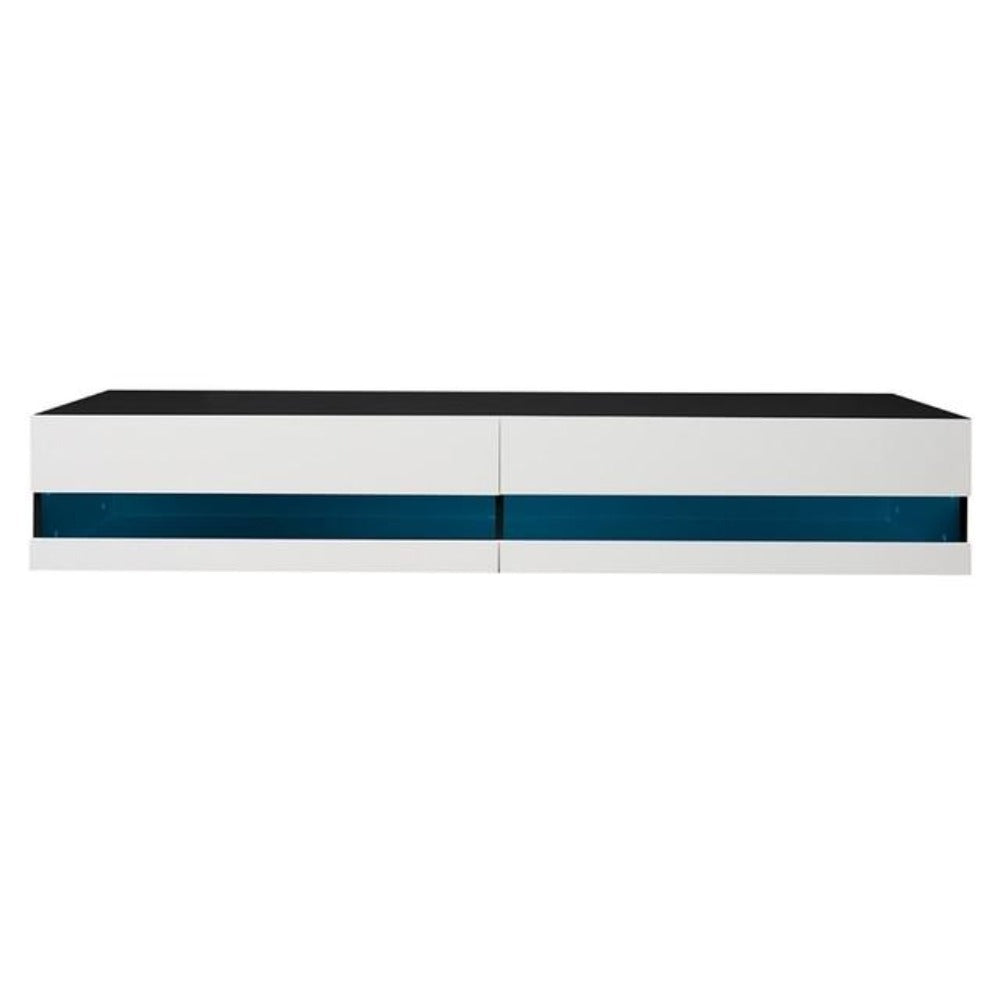 lixra Modern Wall Mounted LED TV Stand