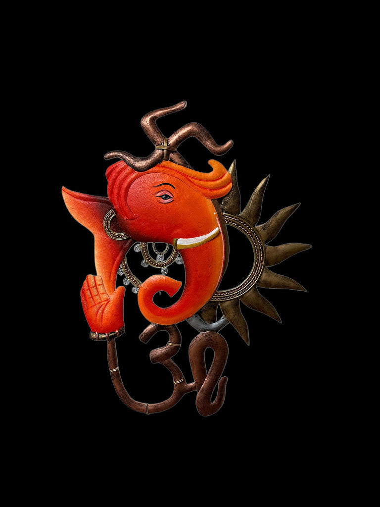 Lixra Multicolor Decorative Metal Wall Decor