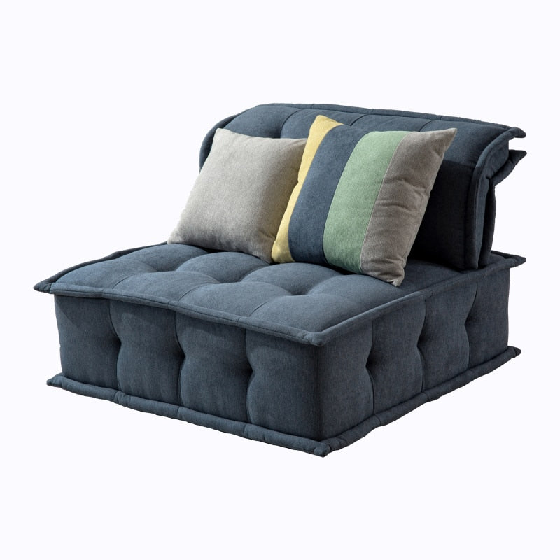 Lixra Multicolor L-Shaped Modular Sectional Sofa