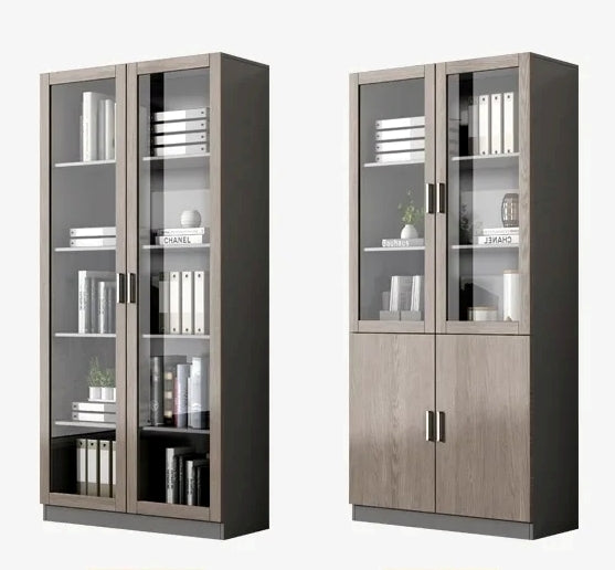 Lixra Multipurpose Small Wooden Bookshelf