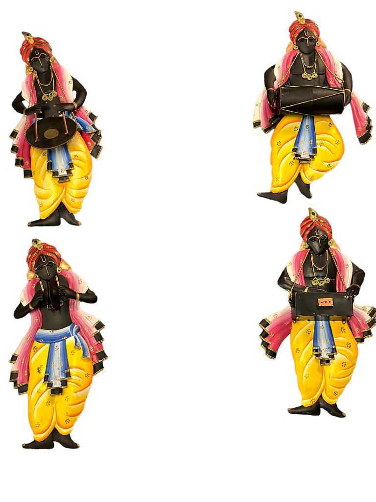 lixra Musician Playing Instrument Wall Hangings