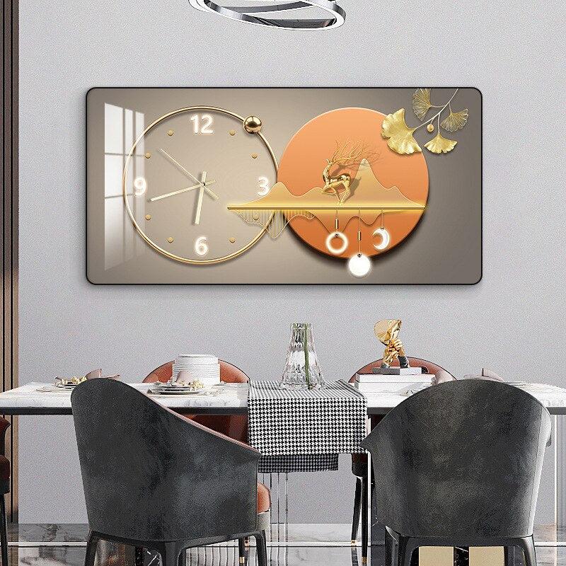 Lixra Nature Inspired Beautiful Wall Clock