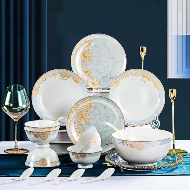 lixra Nordic Ceramic Dinnerware Set