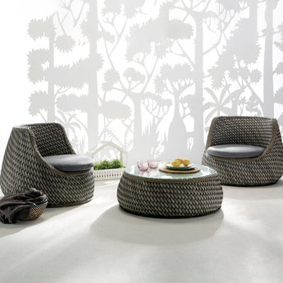 Lixra Nordic Design Rattan Outdoor Sofa Set