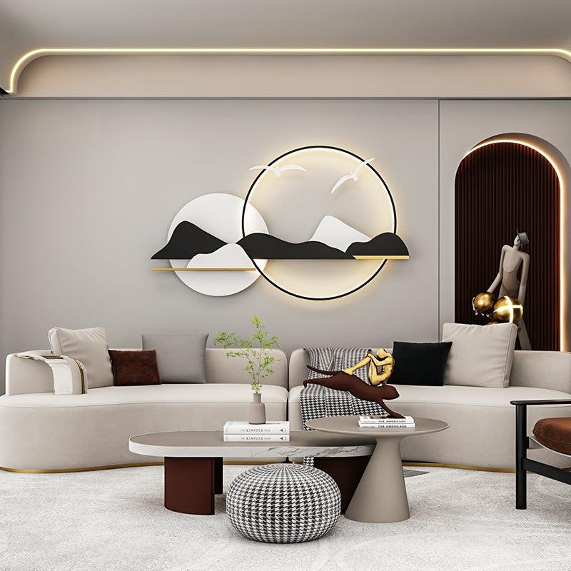 Lixra Nordic Landscape Design Wall Sconce