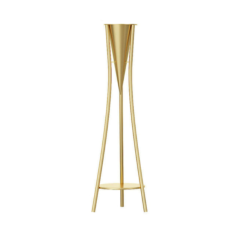 lixra Nordic Luxury Metallic Floor Vase For Décor