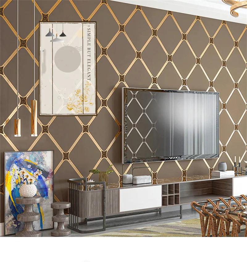 Lixra Nordic Velvet Wallpaper For Living Spaces