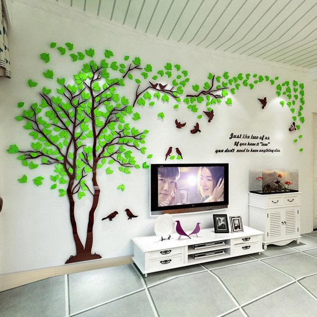 Lixra Ornate 3D Acrylic Wall Sticker