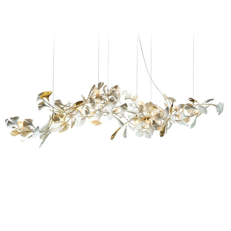 lixra Porcelain Leaves Interior Decor Pendant