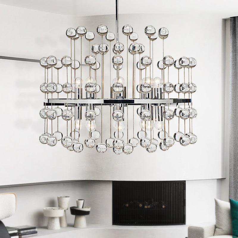 Lixra Postmodern Crystal Winsome Pendant Light