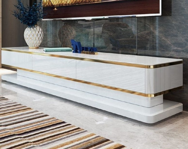 Lixra Refined Wooden Modern TV Stand