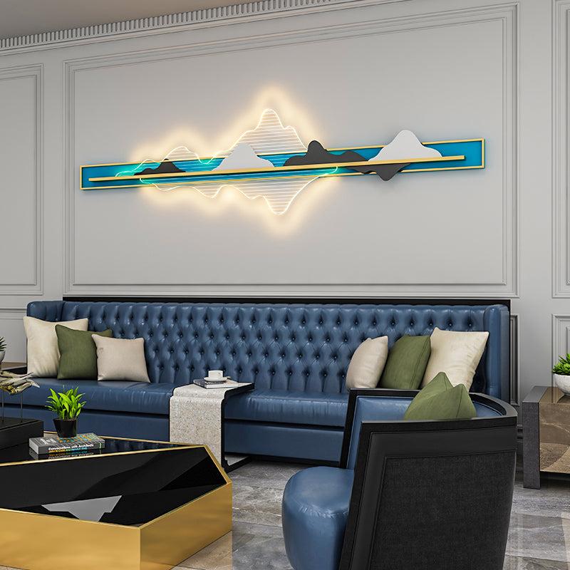 Lixra Resplendent Modern Metallic Wall Sconce