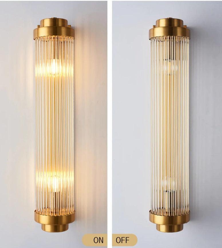 Lixra Retro Designed Cylindrical LED-Wall Sconces